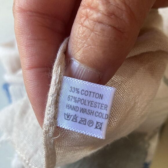 Nautical Print Lightweight Spring Summer Scarf - Picture 8 of 9